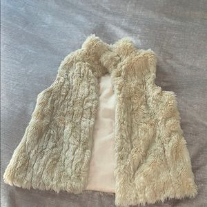Zara Girls Faux Fur Vest